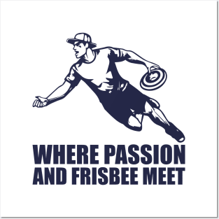 Ultimate Frisbee Passion Posters and Art